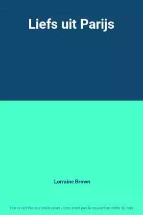 Couverture du produit · Liefs uit Parijs