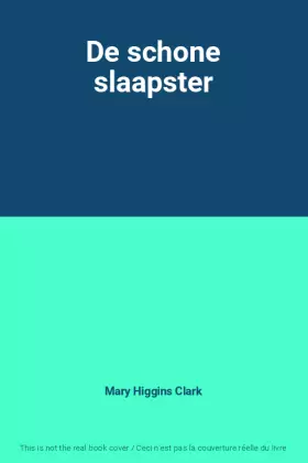 Couverture du produit · De schone slaapster