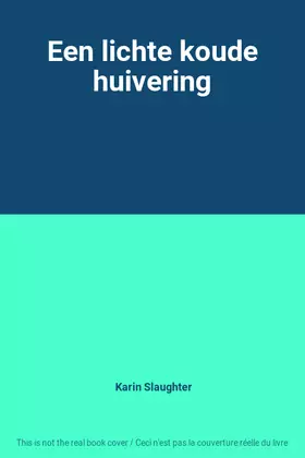 Couverture du produit · Een lichte koude huivering