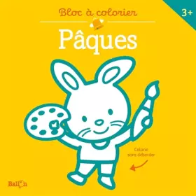 Couverture du produit · Bloc à colorier sans déborder - Pâques