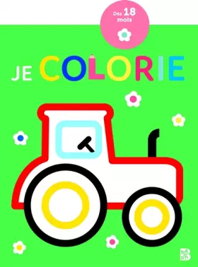 Couverture du produit · Je colorie - Tracteur