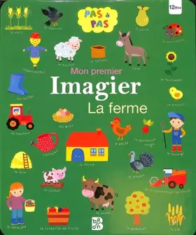 Couverture du produit · Pas à pas - Mon premier imagier : La ferme