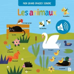 Couverture du produit · Mon grand imagier sonore - Les animaux
