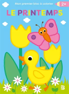 Couverture du produit · Le Printemps - Bloc à colorier