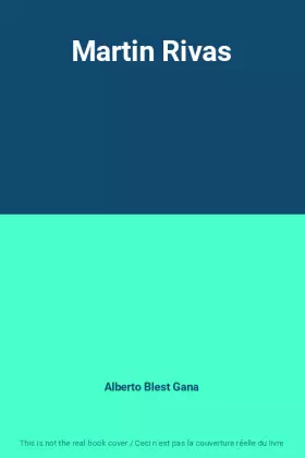 Couverture du produit · Martin Rivas