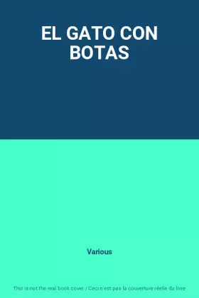 Couverture du produit · EL GATO CON BOTAS