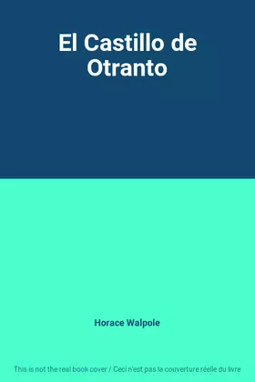 Couverture du produit · El Castillo de Otranto