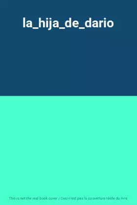 Couverture du produit · la_hija_de_dario