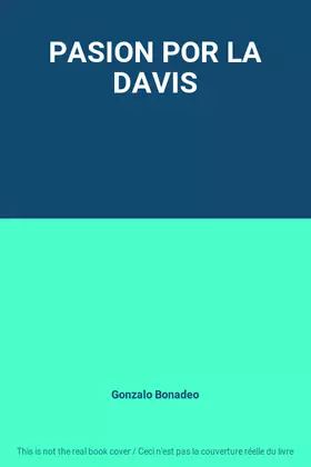 Couverture du produit · PASION POR LA DAVIS