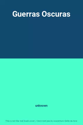 Couverture du produit · Guerras Oscuras