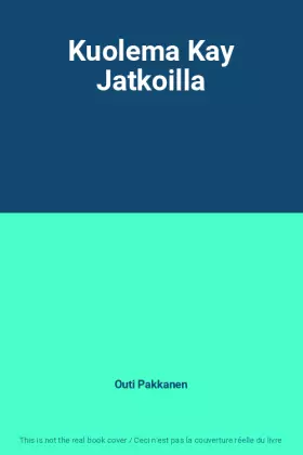 Couverture du produit · Kuolema Kay Jatkoilla