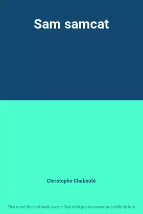 Couverture du produit · Sam samcat