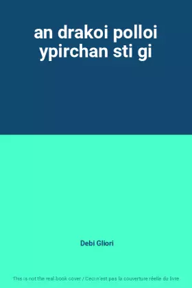 Couverture du produit · an drakoi polloi ypirchan sti gi