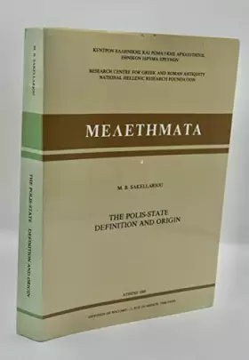 Couverture du produit · The Polis-State - definition and origin