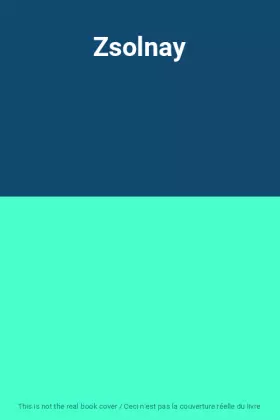 Couverture du produit · Zsolnay