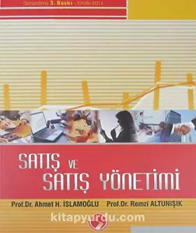 Couverture du produit · Satış ve Satış Yönetimi