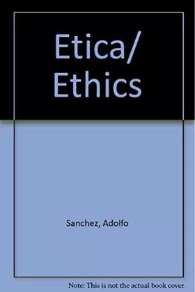 Couverture du produit · Etica/ Ethics