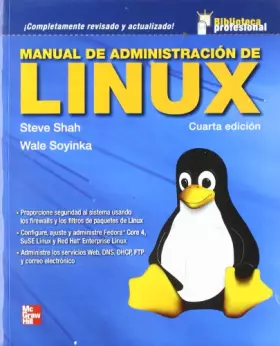 Couverture du produit · MANUAL DE ADMINISTRACION DE LINUX