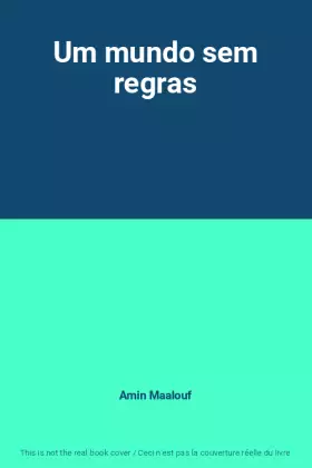 Couverture du produit · Um mundo sem regras