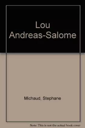 Couverture du produit · Lou Andreas-Salome