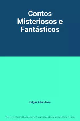 Couverture du produit · Contos Misteriosos e Fantásticos