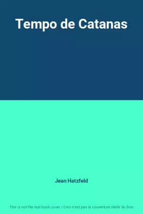 Couverture du produit · Tempo de Catanas