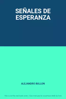 Couverture du produit · SEÑALES DE ESPERANZA