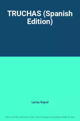 Couverture du produit · TRUCHAS (Spanish Edition)