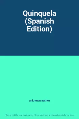 Couverture du produit · Quinquela (Spanish Edition)