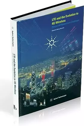 Couverture du produit · LTE and the Evolution to 4G Wireless