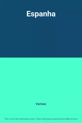 Couverture du produit · Espanha