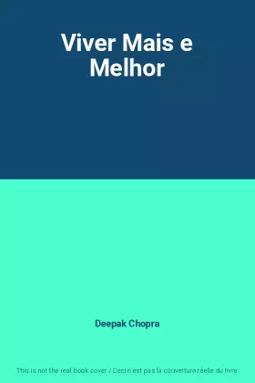 Couverture du produit · Viver Mais e Melhor
