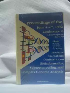 Couverture du produit · The Second International Conference on Bioinformatics, Supercomputing and Complex Genome Analysis