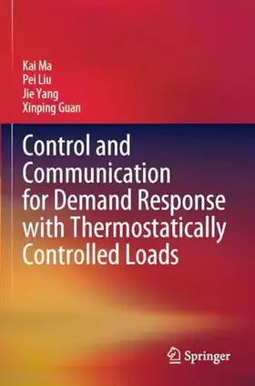 Couverture du produit · Control and Communication for Demand Response with Thermostatically Controlled Loads