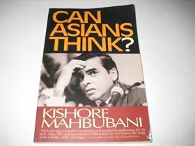 Couverture du produit · Can Asians think?