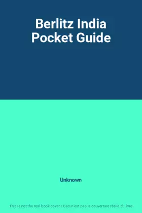 Couverture du produit · Berlitz India Pocket Guide