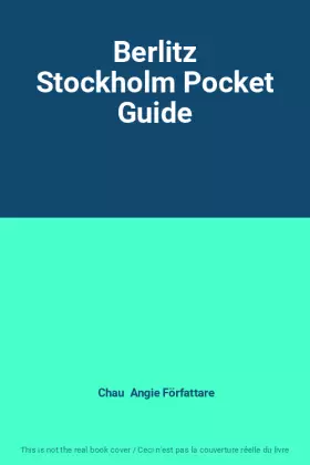 Couverture du produit · Berlitz Stockholm Pocket Guide