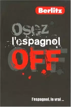 Couverture du produit · OSEZ L'ESPAGNOL