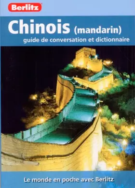 Couverture du produit · CHINOIS (MANDARIN) GUIDE DE CONV ET DICO
