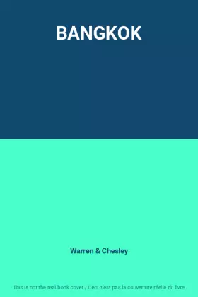 Couverture du produit · BANGKOK