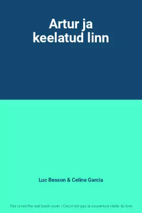 Couverture du produit · Artur ja keelatud linn