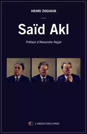Couverture du produit · SAID AKL