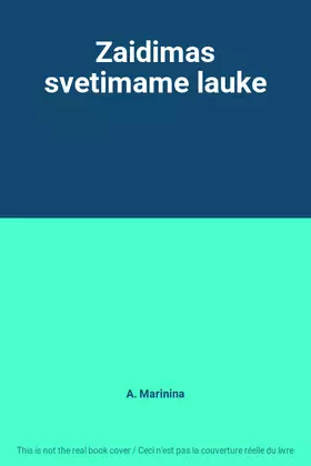 Couverture du produit · Zaidimas svetimame lauke