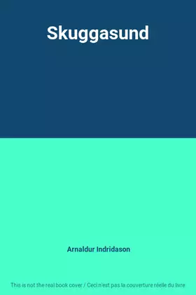 Couverture du produit · Skuggasund