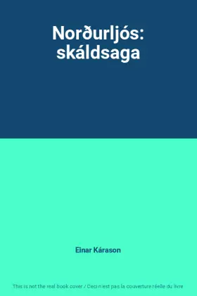 Couverture du produit · Norðurljós: skáldsaga