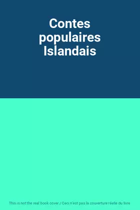 Couverture du produit · Contes populaires Islandais