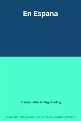 Couverture du produit · En Espana