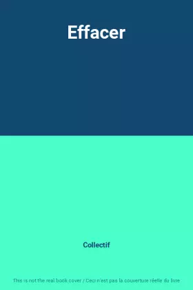 Couverture du produit · Effacer