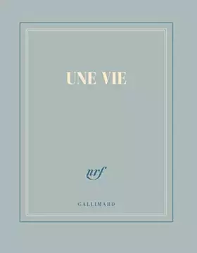 Couverture du produit · Carnet carré "Une vie" (papeterie)