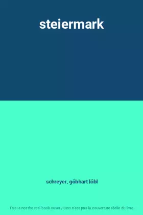 Couverture du produit · steiermark